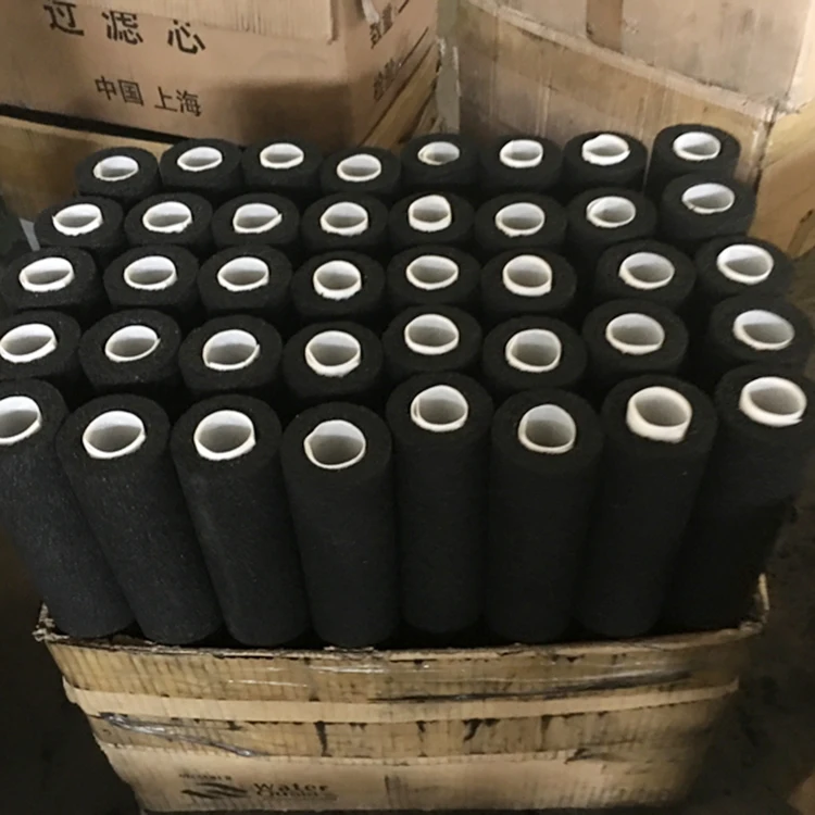 Eco - Friendly industrial activated carbon CTO pre-sedimentation  Filter Cartridge