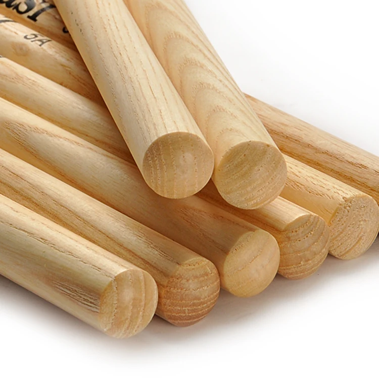maple material customized logo 5A 5B 7A 2B drum sticks