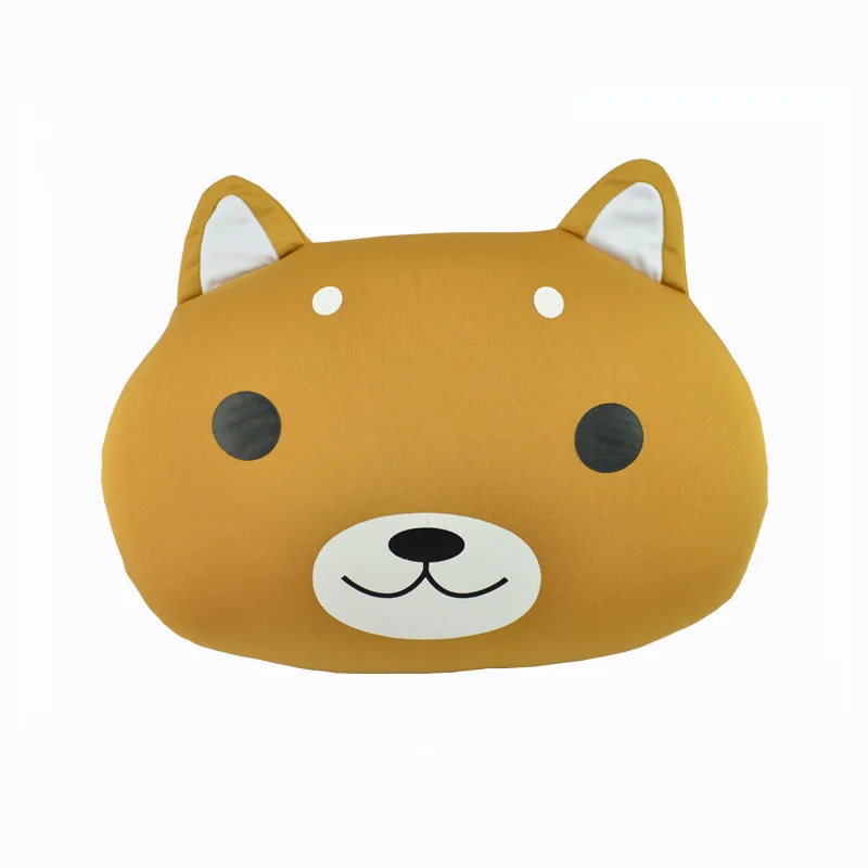 
Wholesale animal cute baby children throw pillow home car decorative microbeads bear toy pillow case 