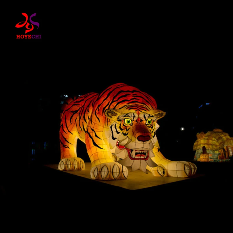23 Year factory Outdoor IP 65  zoo park decorative animal lantern festival events
