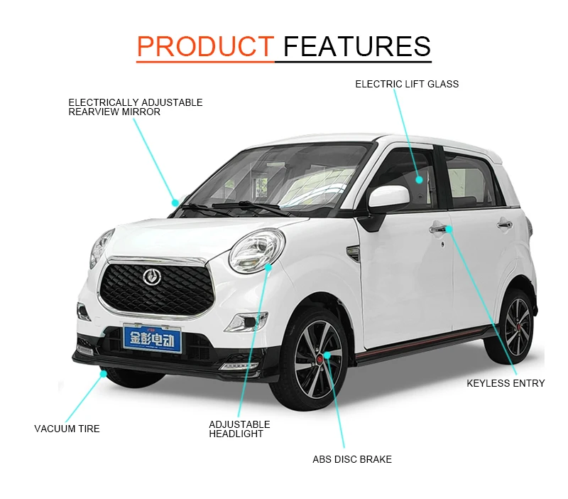  high speed Factory direct selling small car lead acid battery used in cars electric auto vehicle with 4 seats for
