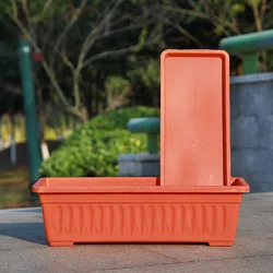 43cm plastic vegetable planter rectangle vegetable pot