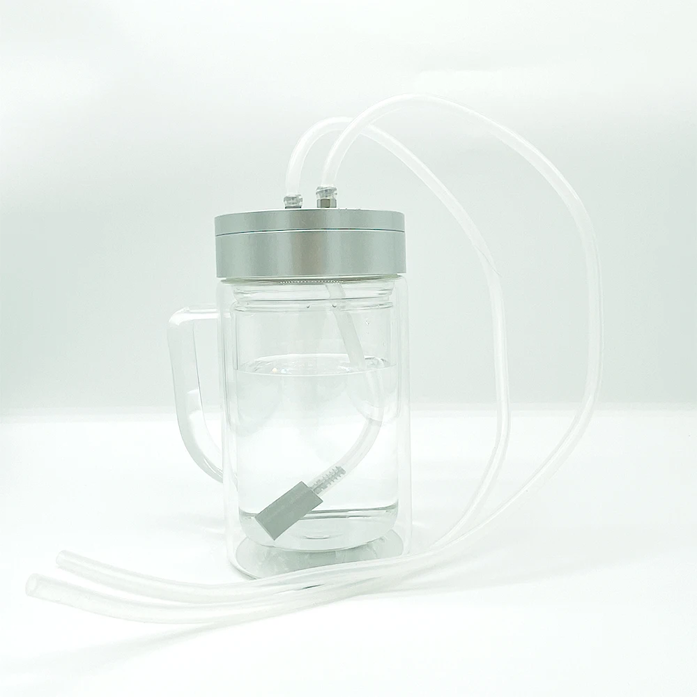 Ozone Glass Cups with Double Walls for Keeping Water Cold Keeping Ozone