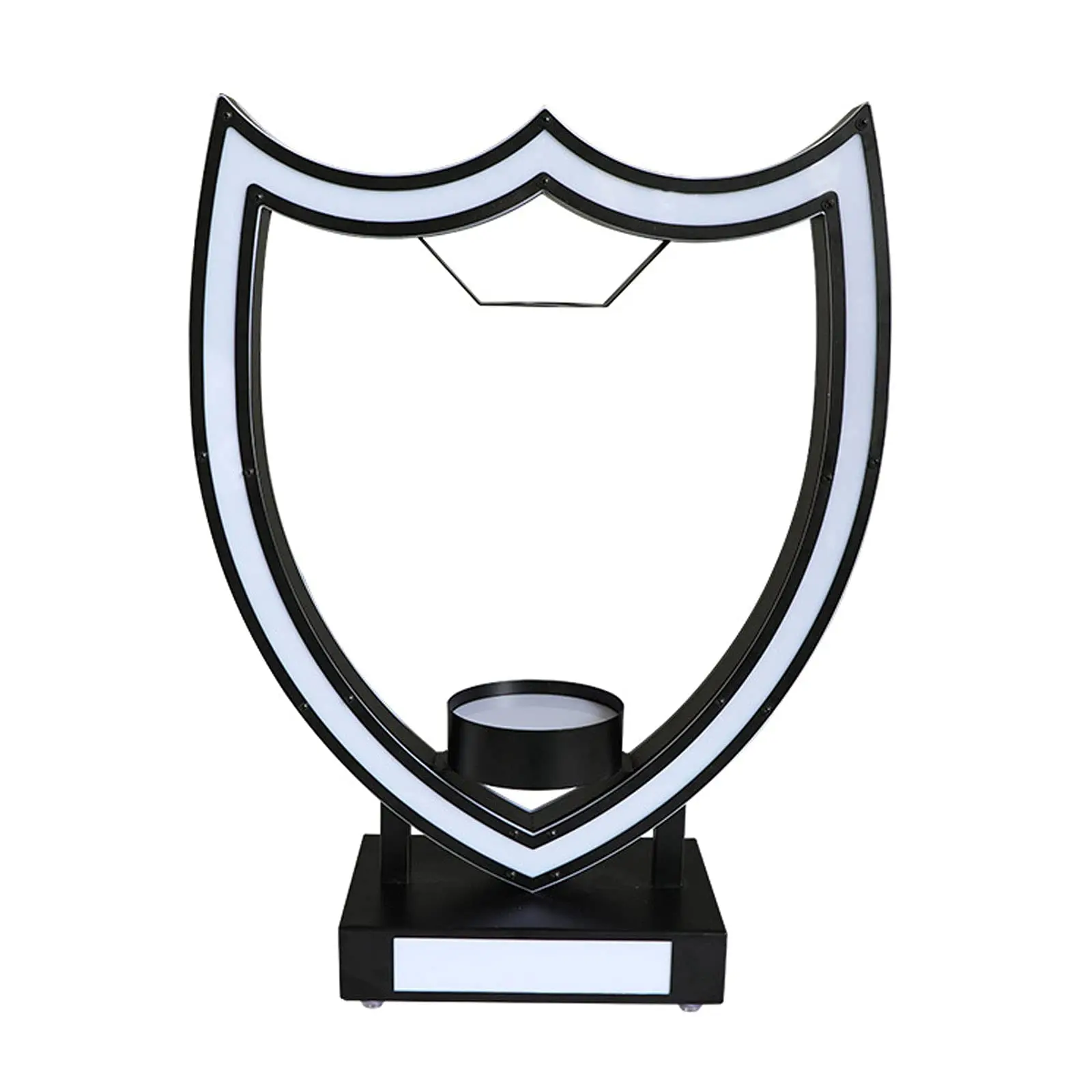 Custom Acrylic LED Night Club VIP yacht bottle presenter dom perignon service presenter for wholesale