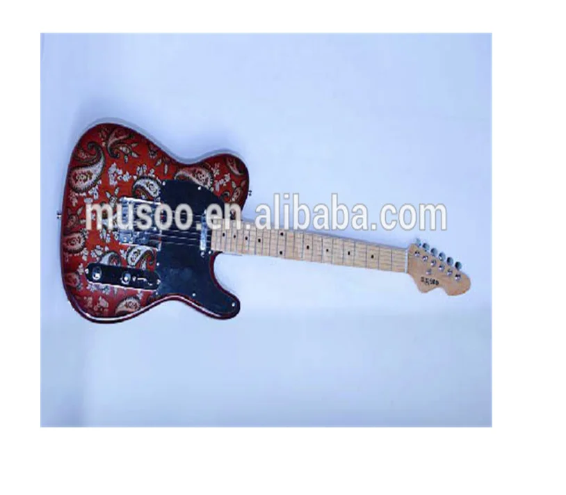 Musoo Brand Electric Guitar TL Style in Dark Red (MTL3010)