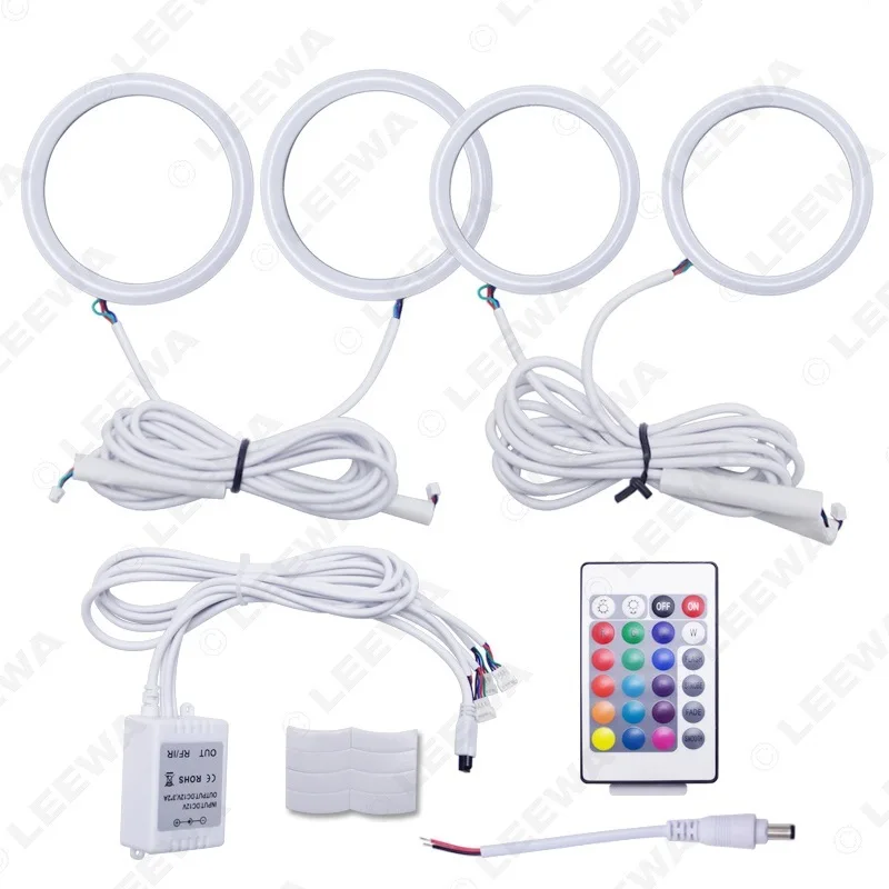 FOR  LADA Vaz 2109 cotton light angel eye lamp daytime running apertureOthers Car Light Accessor