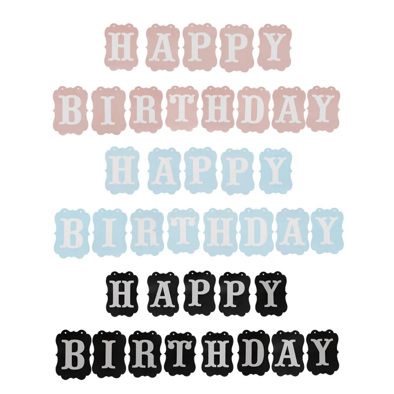 Баннер на день рождения 17*12 см, украшение для детского дня рождения, воздушные шары, принадлежности для празднования вечеринки, украшения