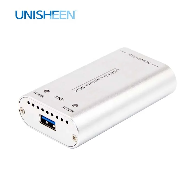 USB3.0 DVI HDMI видео Захват карты коробка граббер ключ игра потоковая прямая трансляция 1080P OBS vMix Wirecast Xsplit