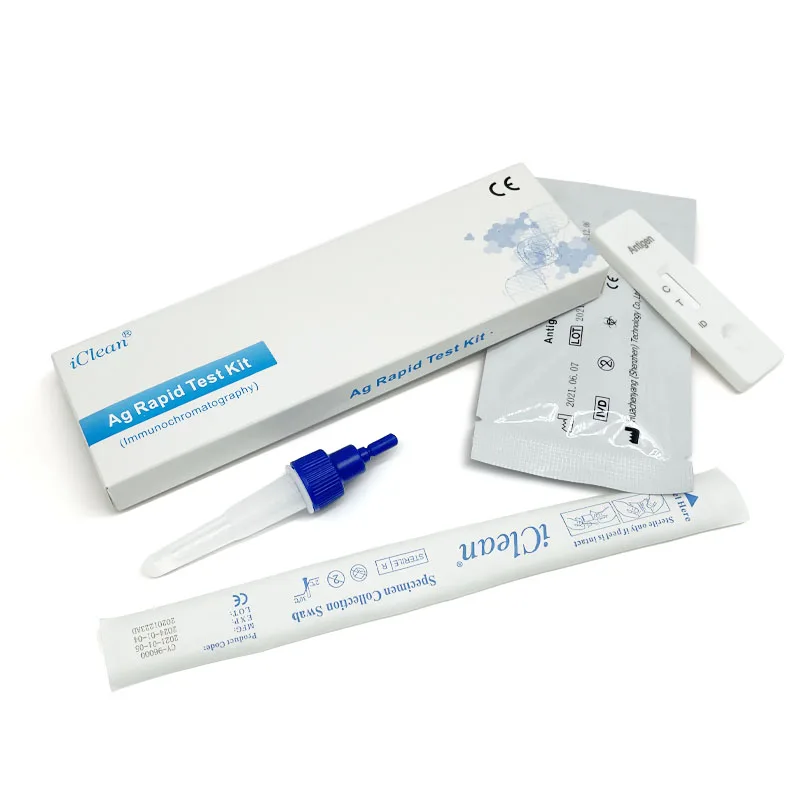 IClean schnelltest быстрый тест антигена набор с тампоном для