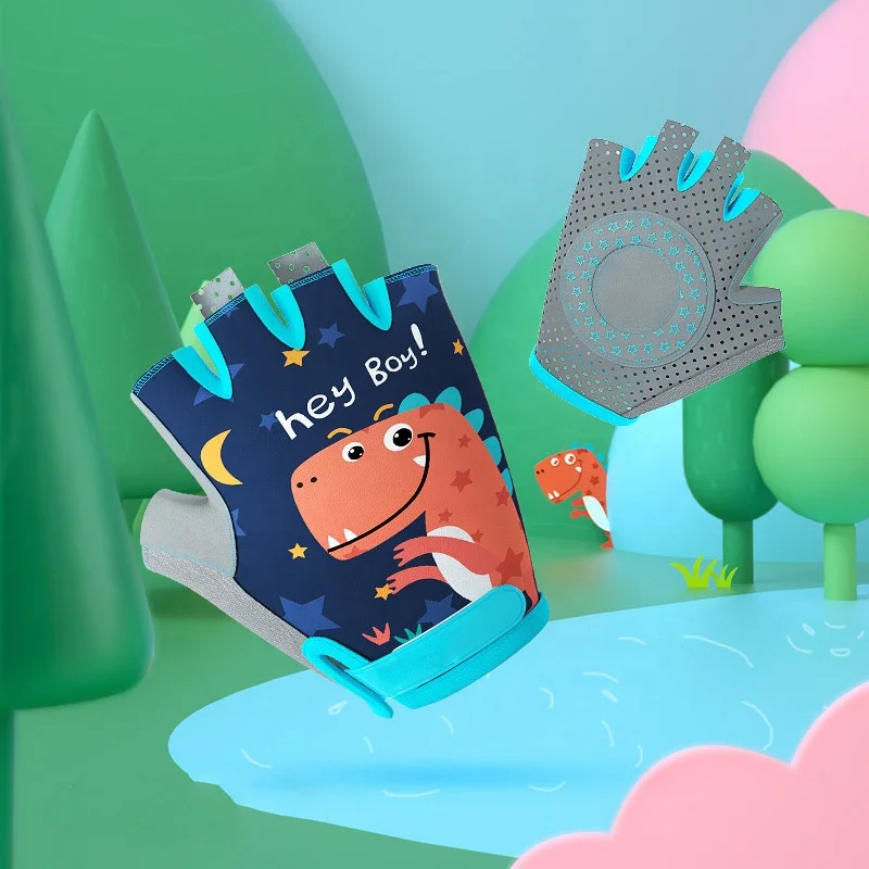 Детские велосипедные спортивные перчатки Molinice с открытыми пальцами для спортзала, улицы, езды на велосипеде, мотоцикле, другие спортивные перчатки для защиты рук