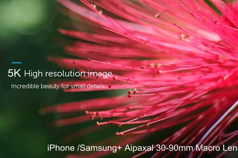 
Aipaxal New Design 5k HD Professional Macro Camera Lens for Mobile Phone 