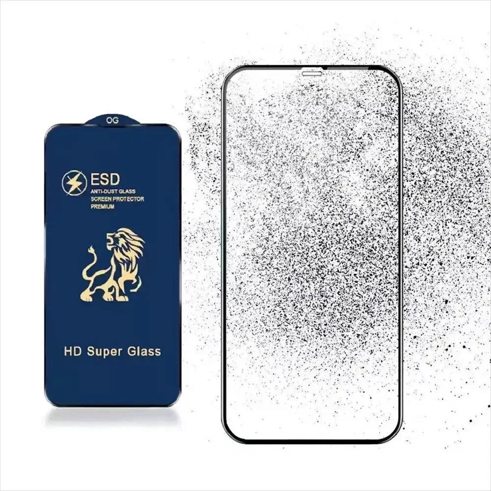 Высокое качество ESD закаленное мембранное стекло протектор экрана совместим с для Samsung A51/A55 и iPhone 16 Pro max