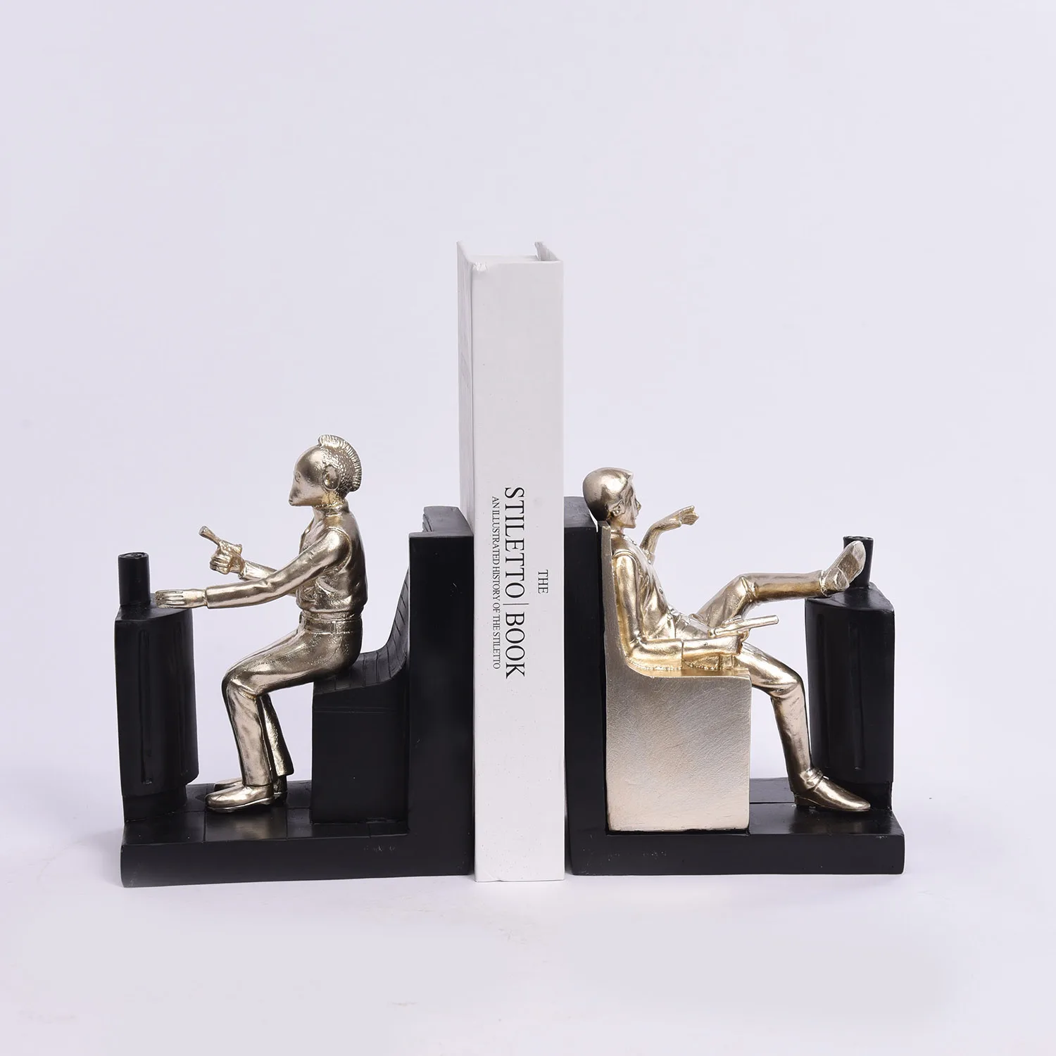 Halloween decoration scary sugar state  halloween resin halloween decorative skeleton bookend