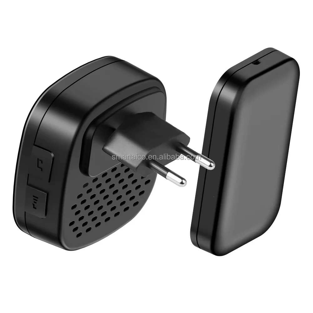 60 Songs 5 Levels Volume Plug in Chime Battery Powered Home Visitor Calling Wireless Doorbell