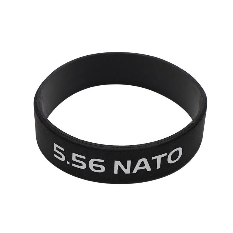 5.56 NATO Firearm Colorful Widen Tactical Magazine Marking Holster Rubber Ring Non-slip Elastic Rubber Magazine Marking Band