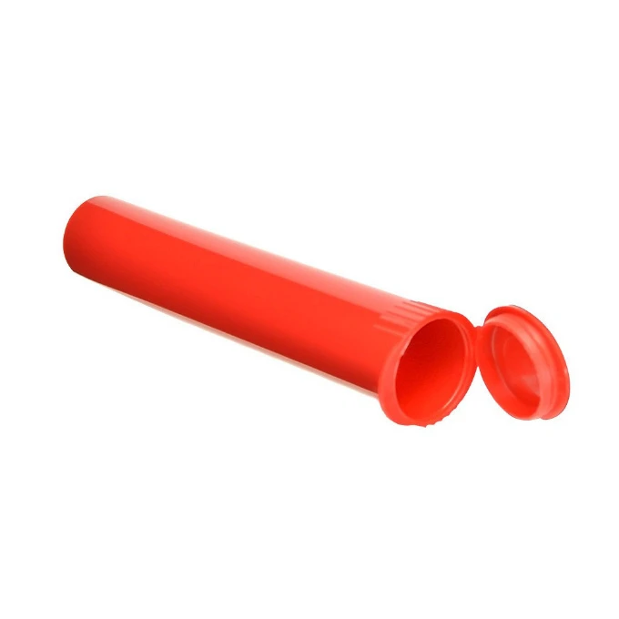 Custom 19*116mm Plastic Pre Tube Child Resistant Pop Top Tube for Packing