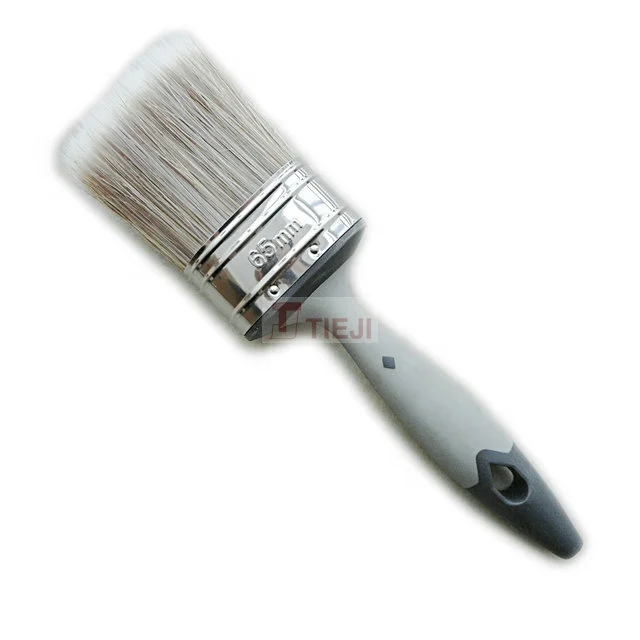 Handle Paint Brush 86003 65mm Rubber DIY Painting Brush Making Machine Painting Brushflat Edge Master Pro Paint Brush 56-70 Mm