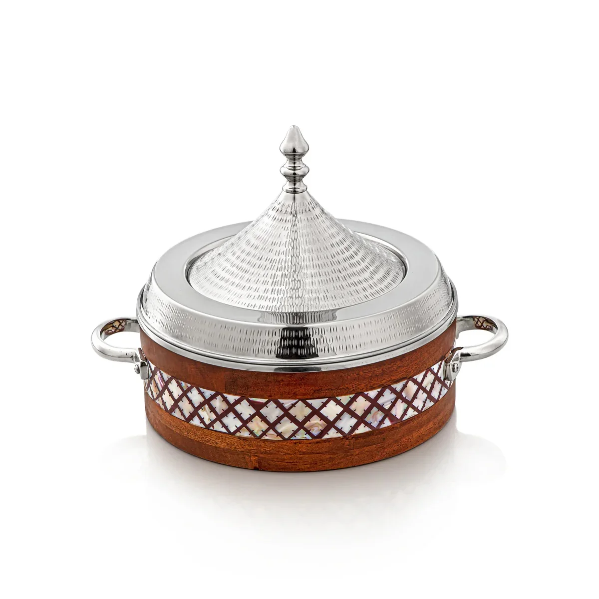 Stainless Steel Casseroles Server Hotpot Handmade Decorative Food Serving Hot Pots For Hotel And Home