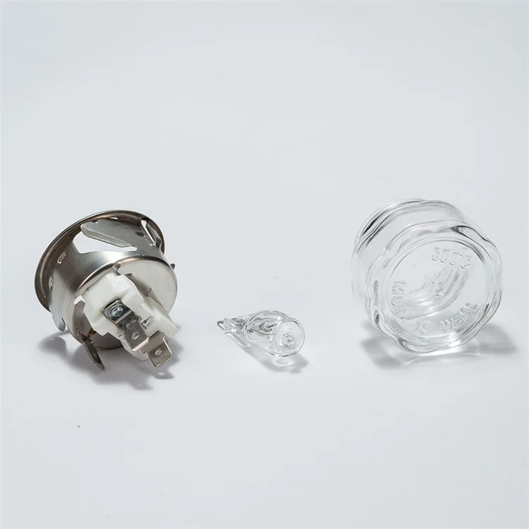 Householder Appliance Oven Lamp G9 220V 25w Glass Cover Oven Lamp Ceramic Lamp Holder for Oven Lighting Heating