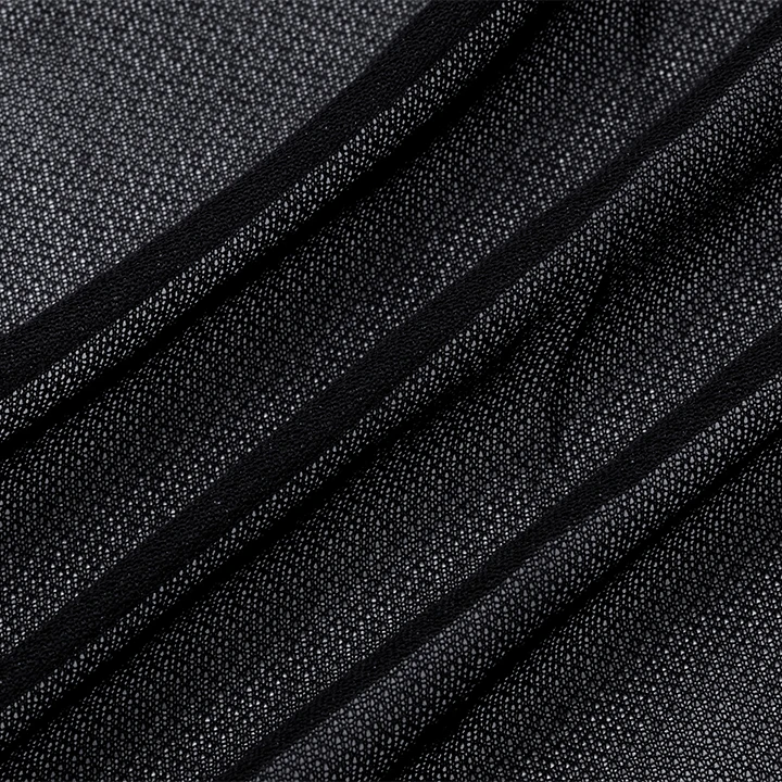 75D 4-Way Stretch Elastic Fabric Thickened Hydrogen Nylon Gauze Material Elastic Good Four-Sided Elastic Mesh Lace Top Fabric