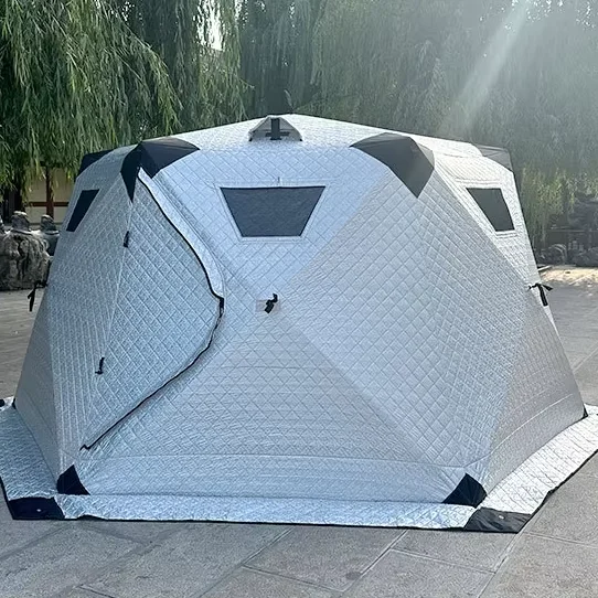 Уплотненная палатка для рыбалки на 4-6 человек