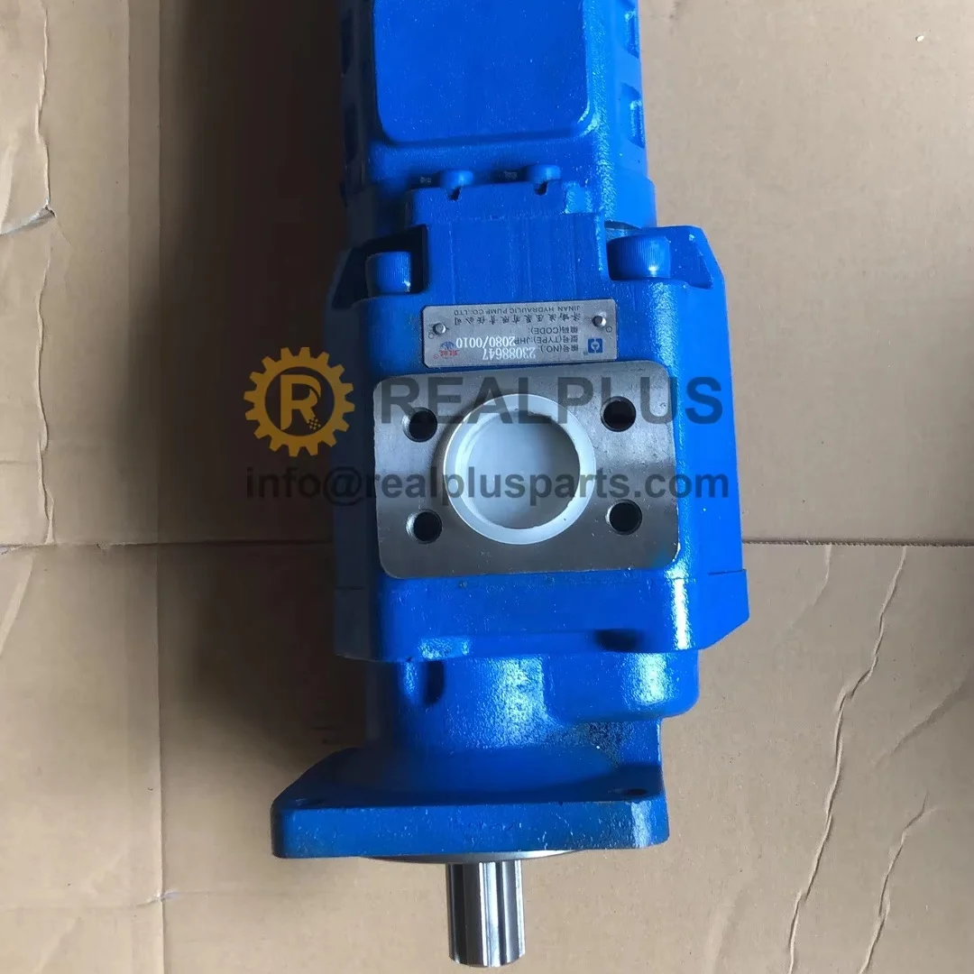 Двойной насос W064000000 деталей для колесного погрузчика 655D sem650 двойной гидравлического шестеренчатого насоса