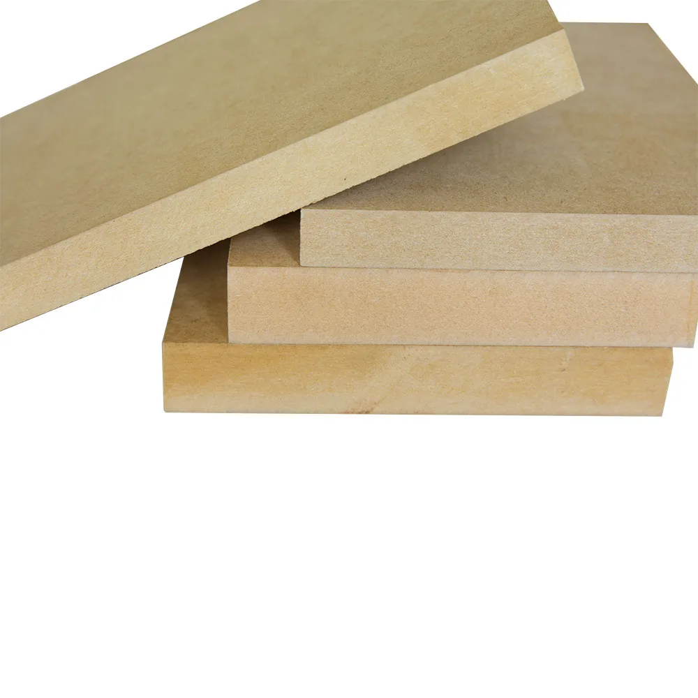China Factory Export High Quality 18mm Solid Color MDF Melamine MDF Board For Liquor Cabinet/Melamine Coated MDF
