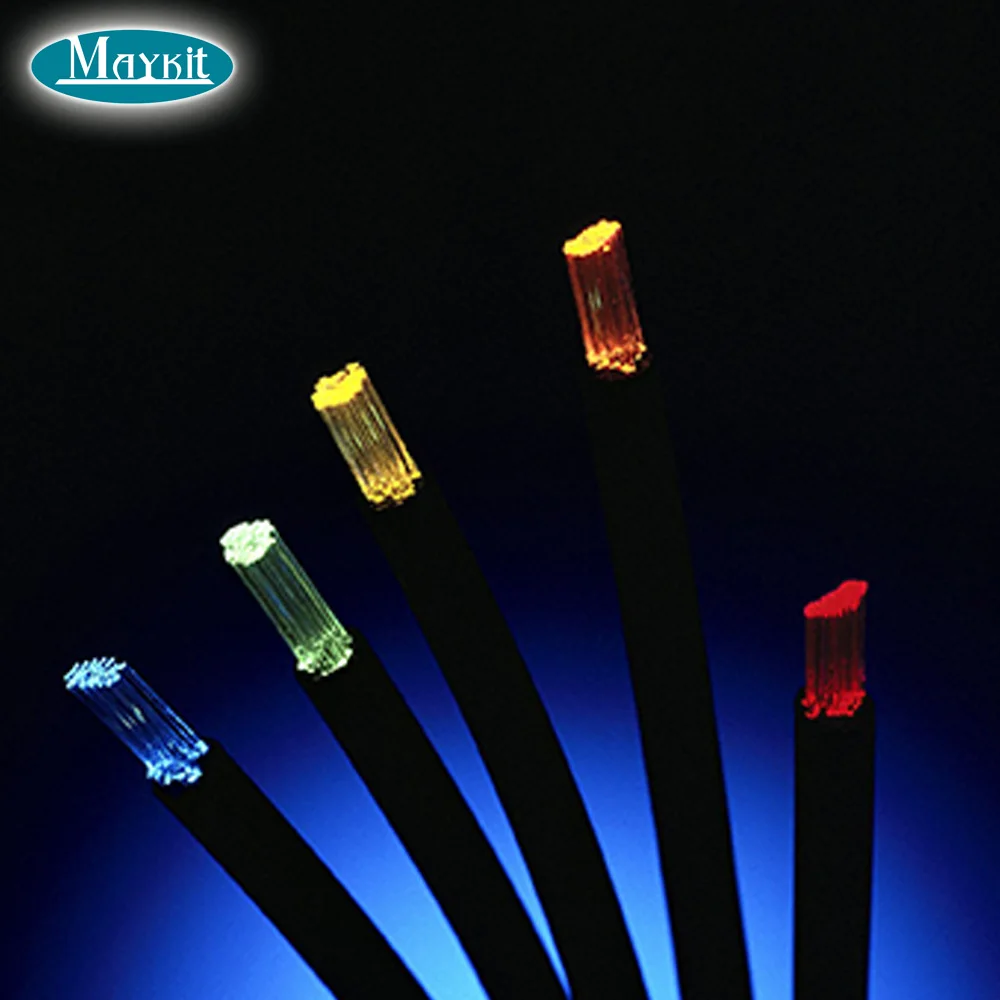 7 14 25 Strand  End Glow Fiber Optic Lighting Cable for starry ceiling pool star lights