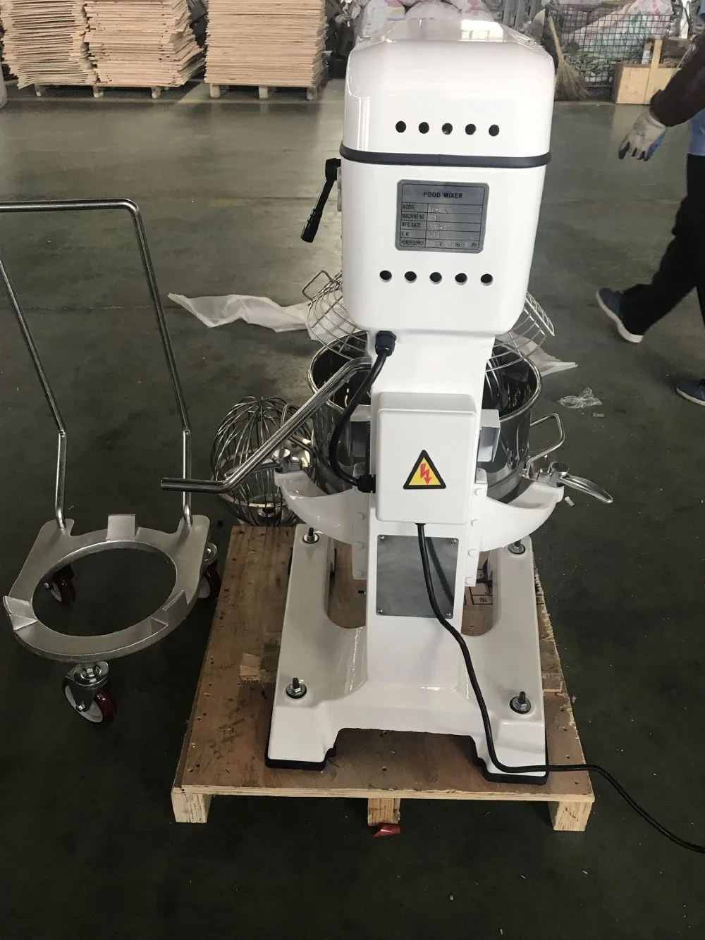 Batidora industrial commercial 10l 20l 30l 60l 80l kitchen stand planetary food batter bread dough cake mixer machine for bakery