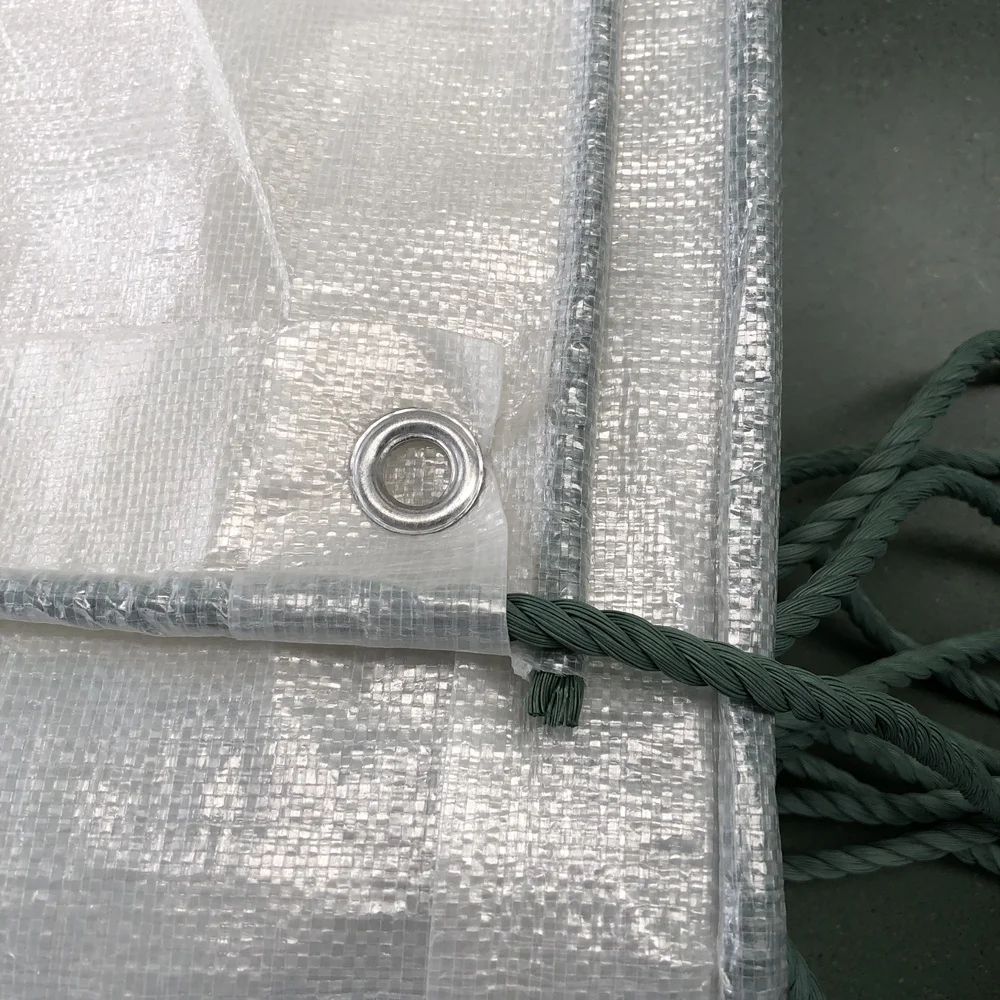 heavy duty waterproof sheet cover transparent pe tarpaulin