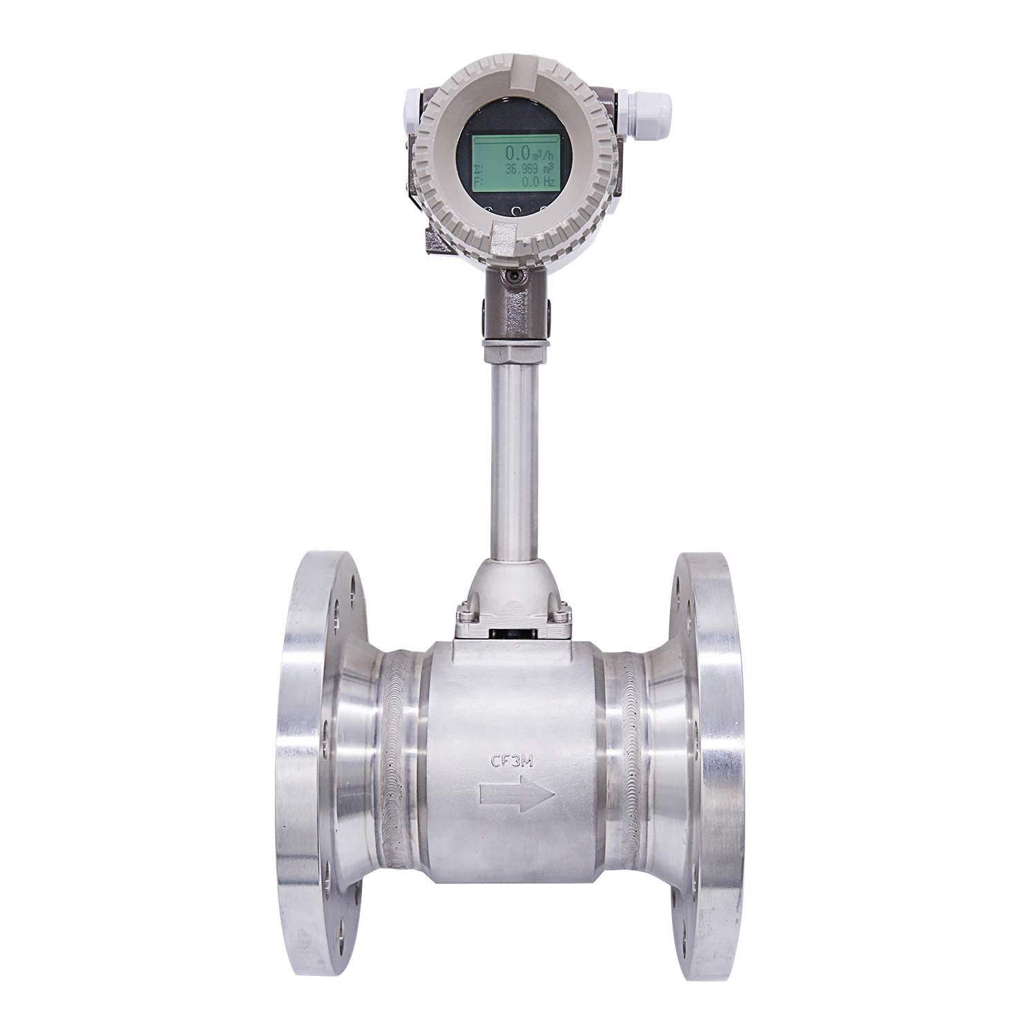High Quality Nitrous Gas Vortex Flowmeter/Helium Gas Flow Meter With Low Price