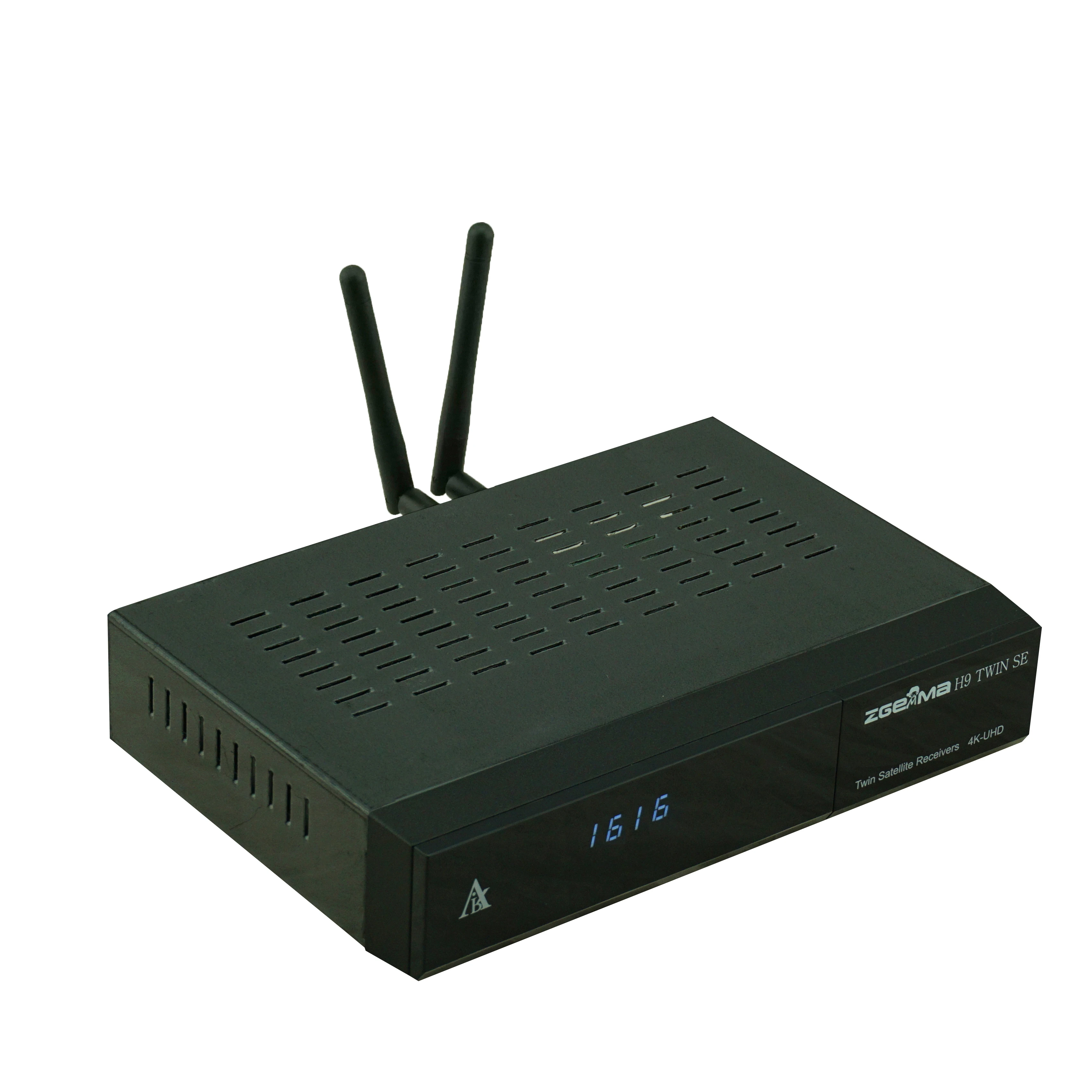 Двойной спутниковый ресивер DVB S2X zgemma