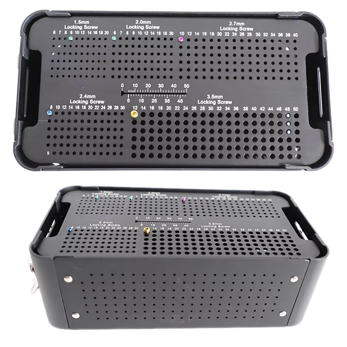 surgical instrument veterinary Screw Container Rack Orthopedic Instrument