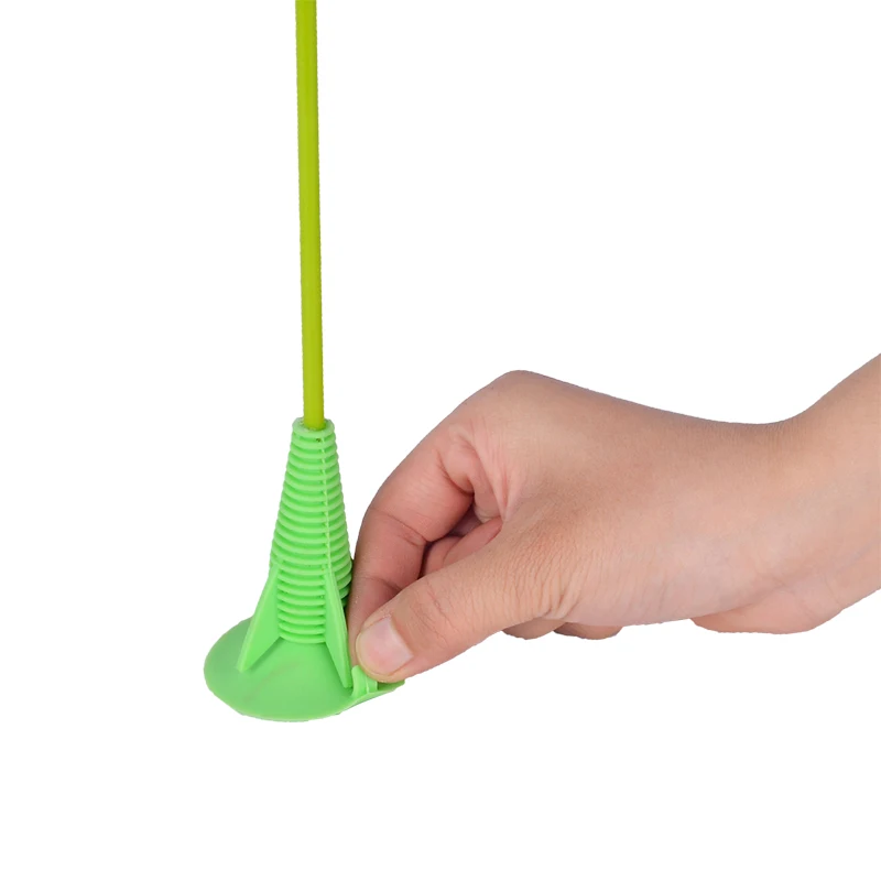 Portable Suction Cup Arrows Shooting 7mm Fiberglass Youth Beginner Practice Bow and Arrow Toy Archery Rubber Sucker Arrows