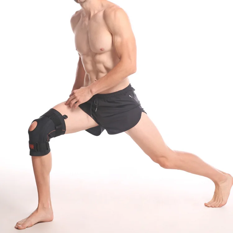 High Quality  Compression Knee Brace Patella Gel Pads Knee Support