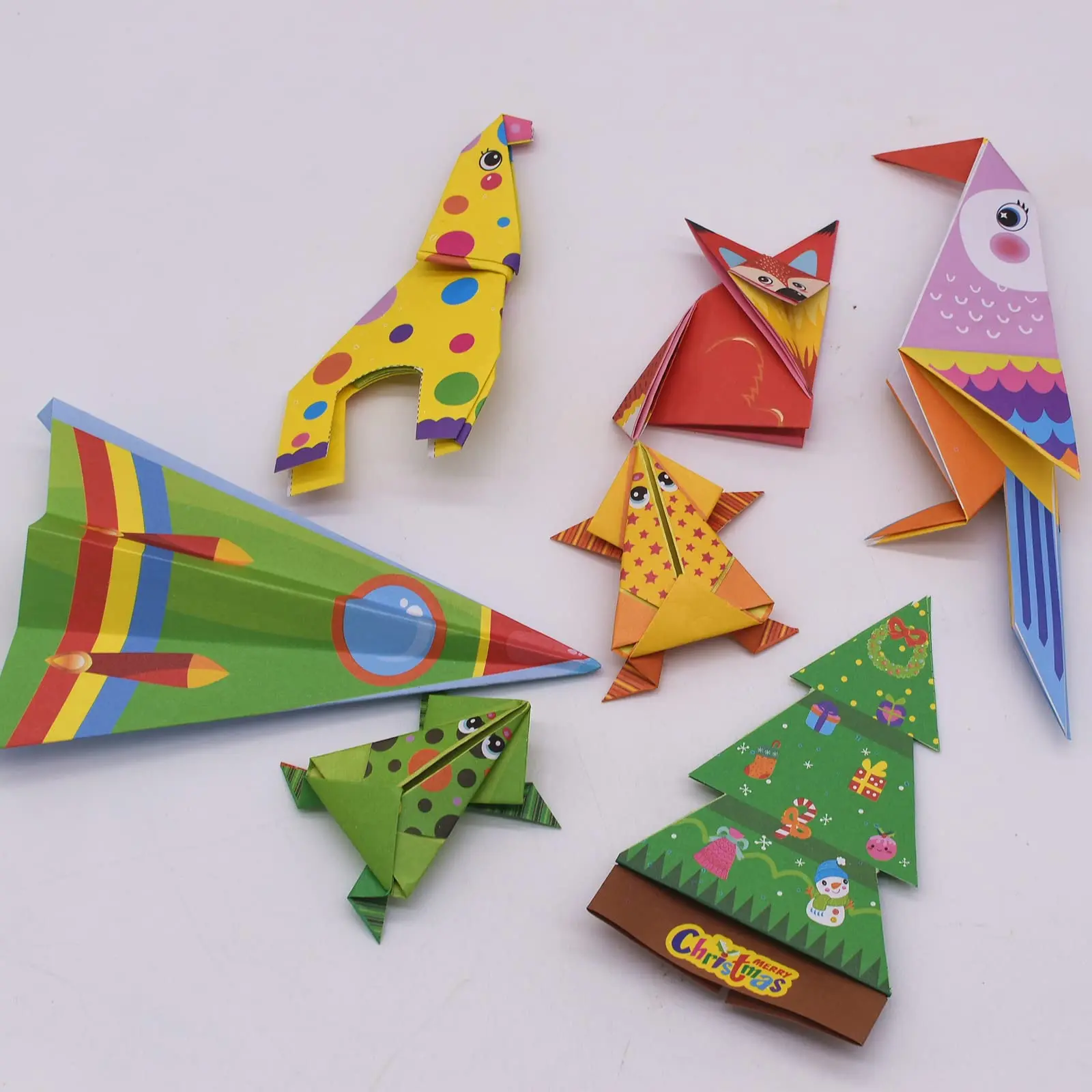Colourful Origami Paper 148 Sheets Double-Sided Origami Kit with Instructional Origami Book 70 Patterns Folding Papers for Kids