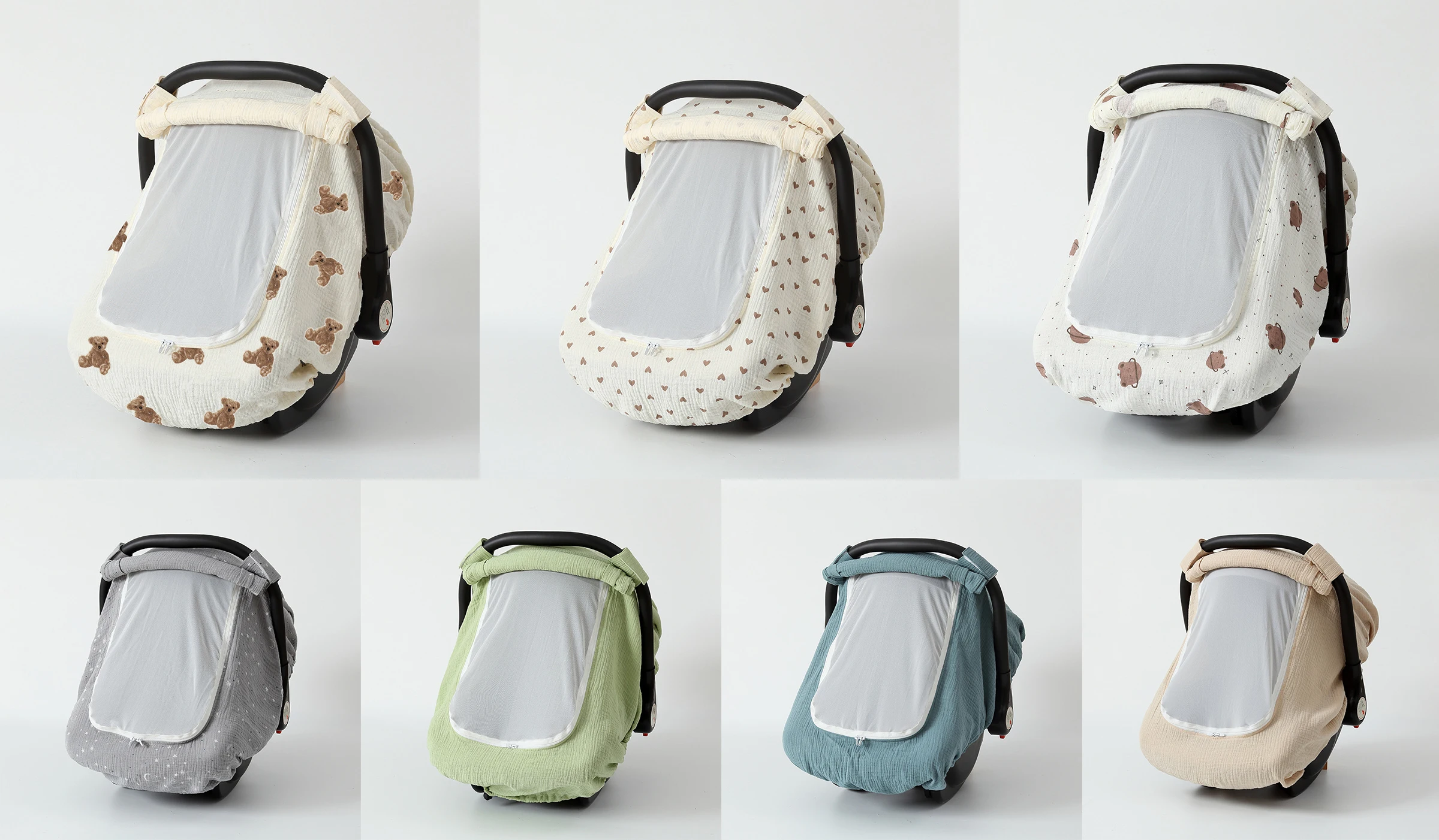 New Design Infant Car Seat Canopy Cover Newborn Carseat Canopy Nursing Cover For Baby Outdoor car seat cover baby