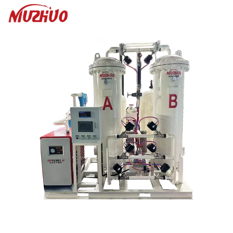 NUZHUO Professional Custom Oxygen Generator Superior Oxygen Plant With Pure Oxygen Gas Producing