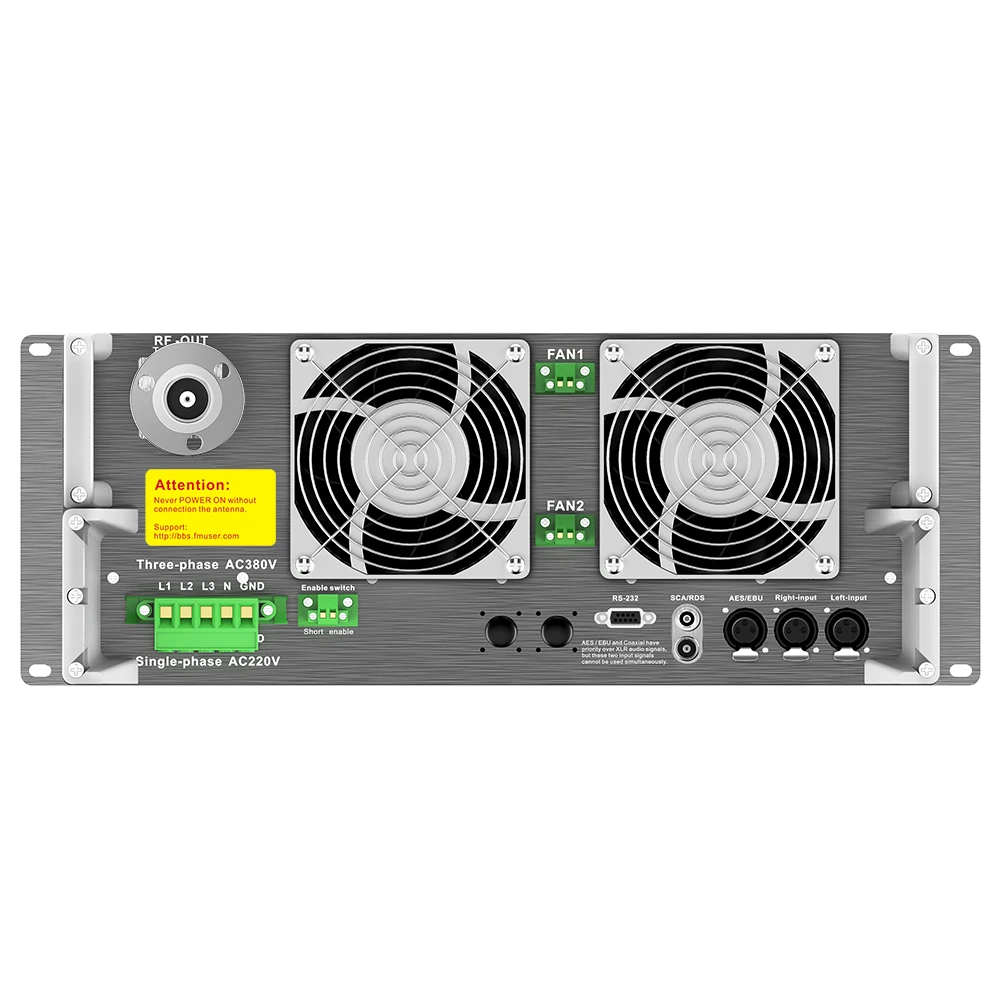  FMUSER FSN-3500T 3500 кВт 3000 Вт 100 FM-радиопередатчик для профессиональной FM-трансляционной радиостанции диапазон