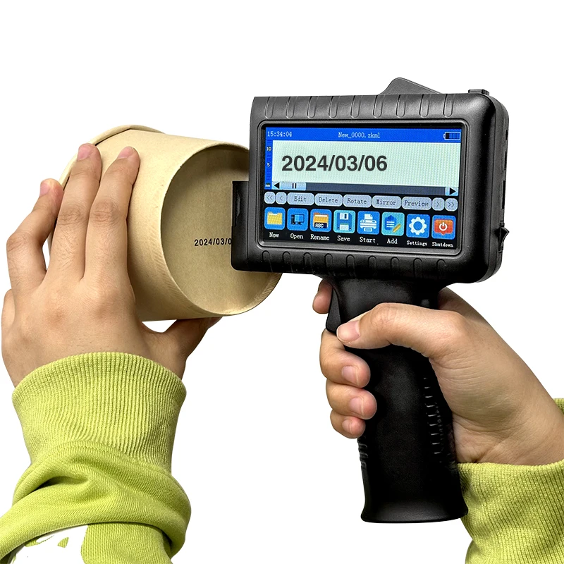 Best Thermal Tij Inkjet Printer Handheld Coding Machine For expiry date barcode logo serial number