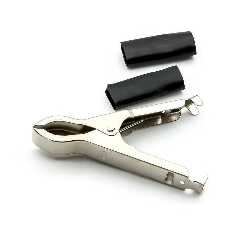 Популярная оптовая продажа металлический зажим для батареи 30 А различных цветов красный или черный Аллигатор