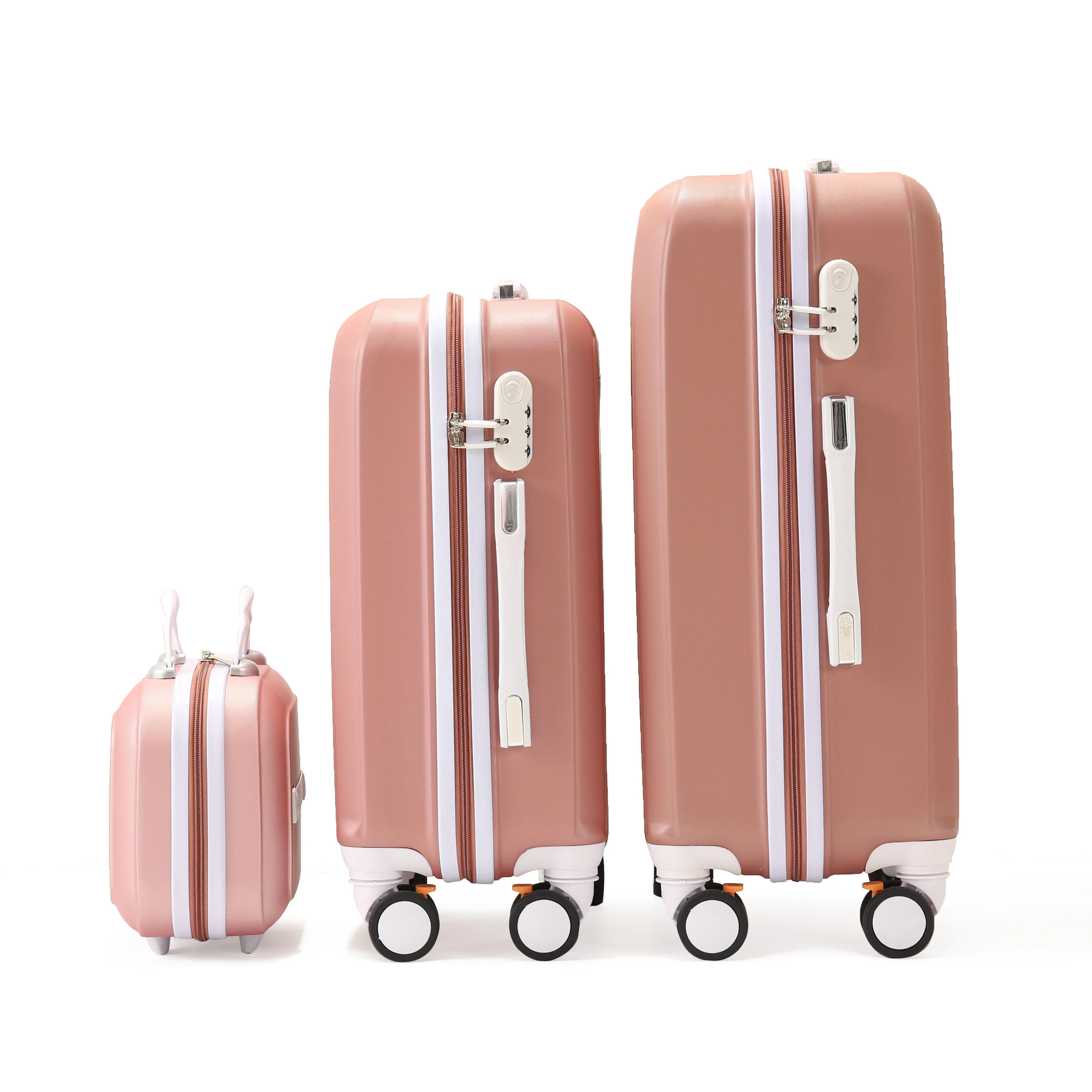 Custom Cartoon Girls Hard Shell Stock Carry On Children Trolley Case Suitcase Bag Travel Carrier Luggage Sets Case With Valise