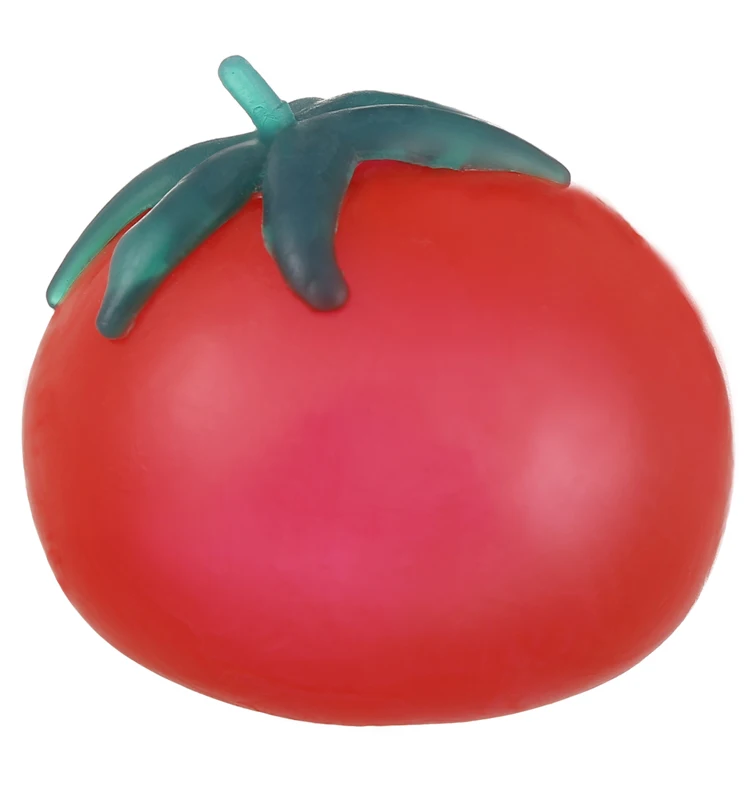 Hot Selling High Quality Funny Environmental-Friendly Colorful TPR Squishy Tomato Smash Water Ball Toy