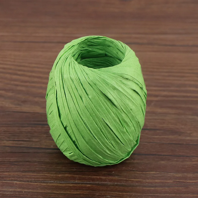 Raffia paper rope  packaging bundled raffia string