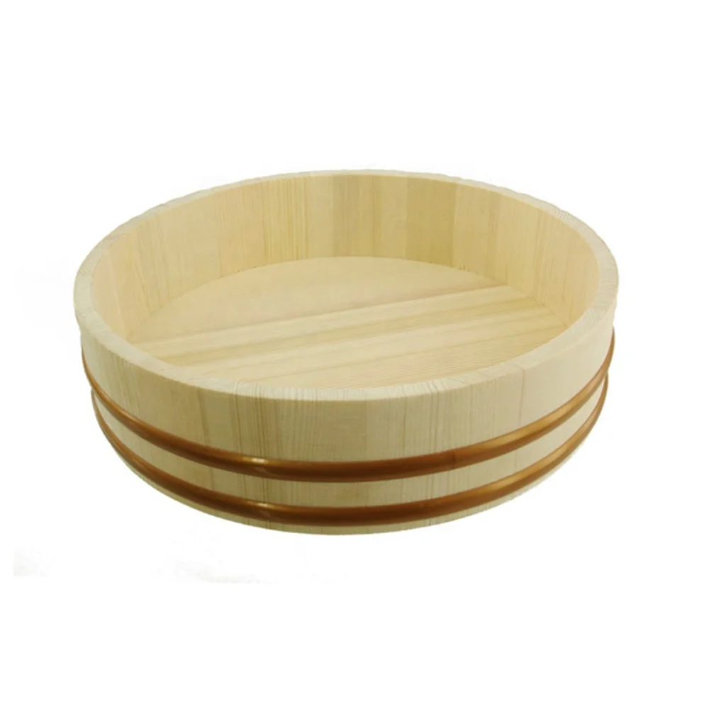 Wooden Hangiri, Sushi Oke, Rice Mixing Tub wholesale