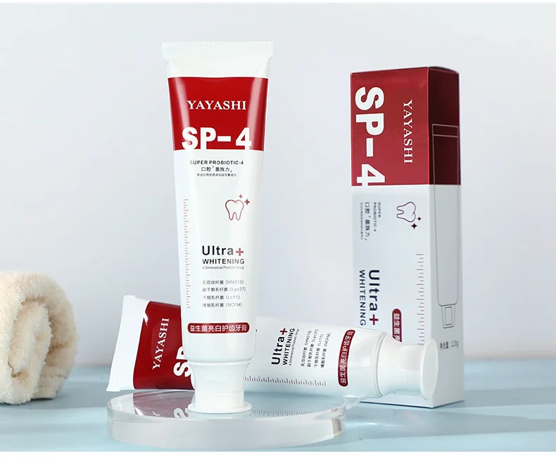 New SP-4 Probiotic Whitening Toothpaste For Cleaning Teeth And Refreshing Breath Whitening Anti-cavity Tooth Paste