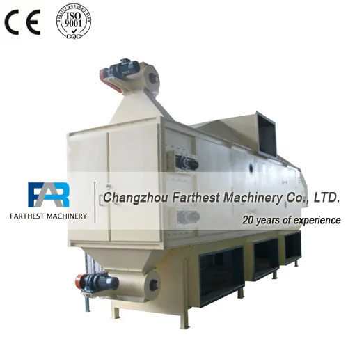 Liyang Farthest Double-Layers Design Animal Fish Feed Pelleting Floating Dryer Machine