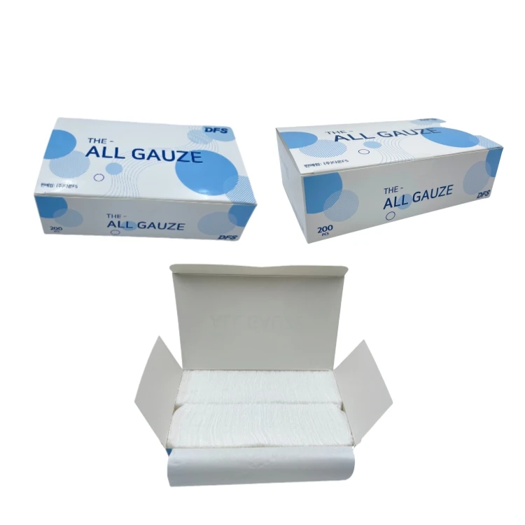 Customized gauze swabs gauze sponges  korea dental gauze 2'x2'-8p