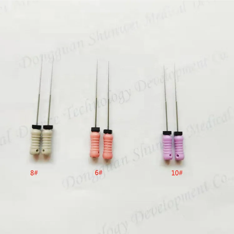 Low Price Dental Instruments Root Canal Files Hyperelasticity Hand Use Nickel Titanium  K Files