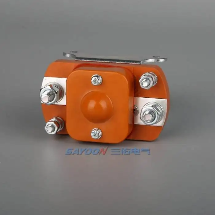 SAYOON dc contactor  100a 12v 24v 36v 48v 60v 72v  dc contactor SZJB100A/SZJB100A-D/MZJ-100B ce rohs